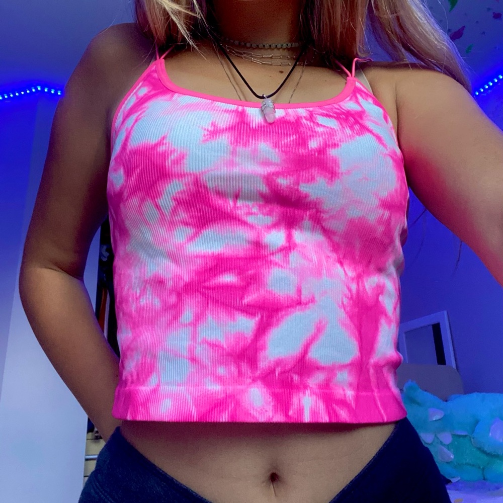 Cami tank top tie dye